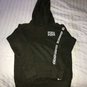 Olive Green VS Pink Hoodie